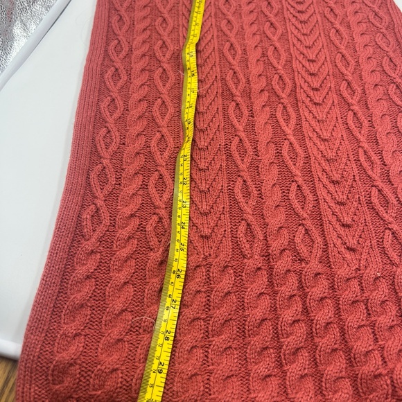 EVA MENDES 2pc Sweater set beautiful fall burnt orange color - Picture 5 of 11